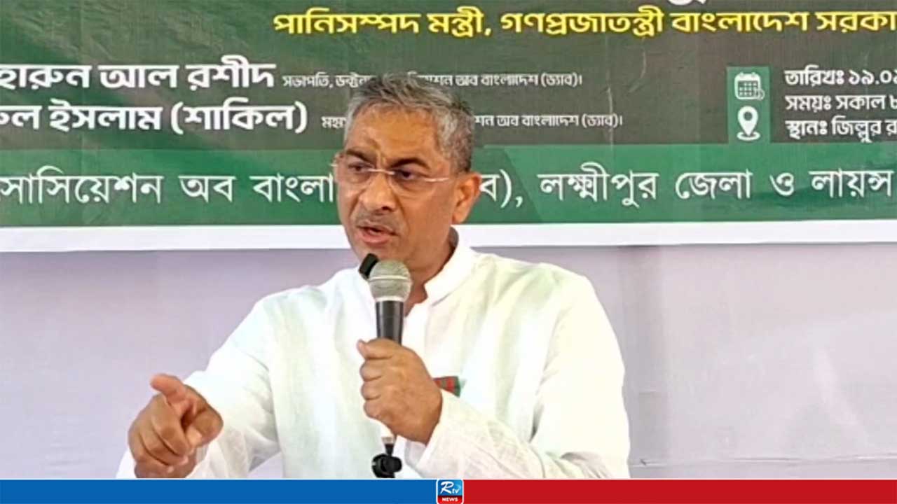 বিরোধী দলের কারণেই কেউ কেউ ডিসেম্বরে আসতে চায়: পানিসম্পদ মন্ত্রী