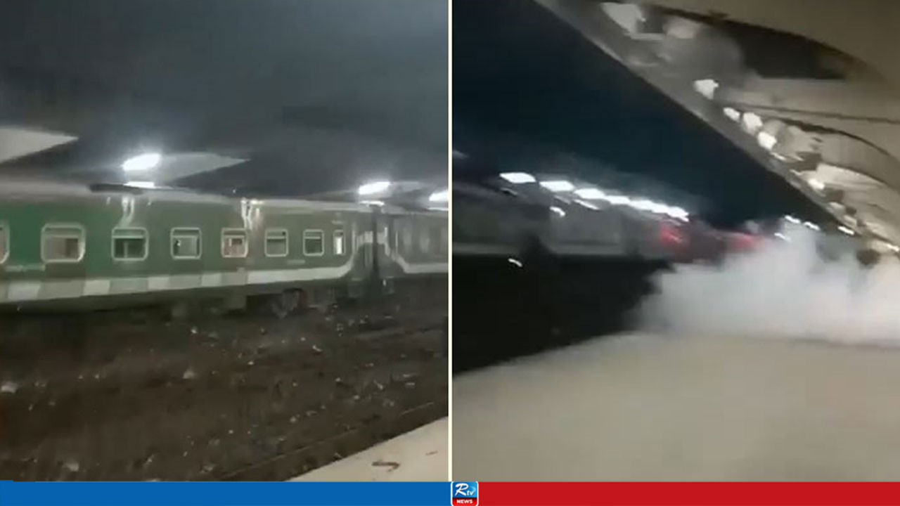 এবার কমলাপুর রেলস্টেশনে ককটেল বিস্ফোরণ