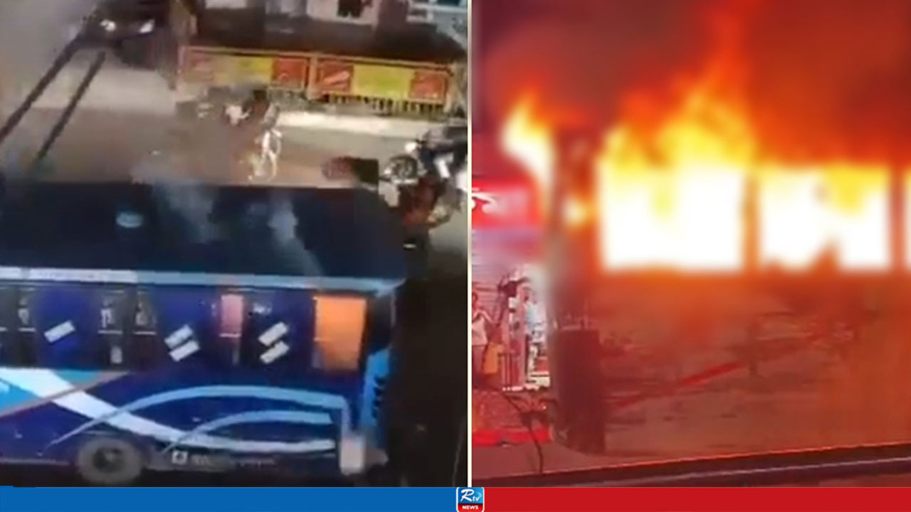 Fires and Explosions Break Out Across Dhaka