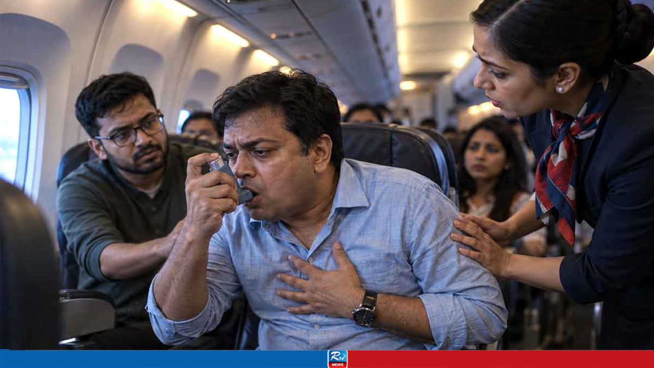 বিমানে হাঁপানির টান উঠলে কী করবেন? এই ৫ সতর্কতা জরুরি