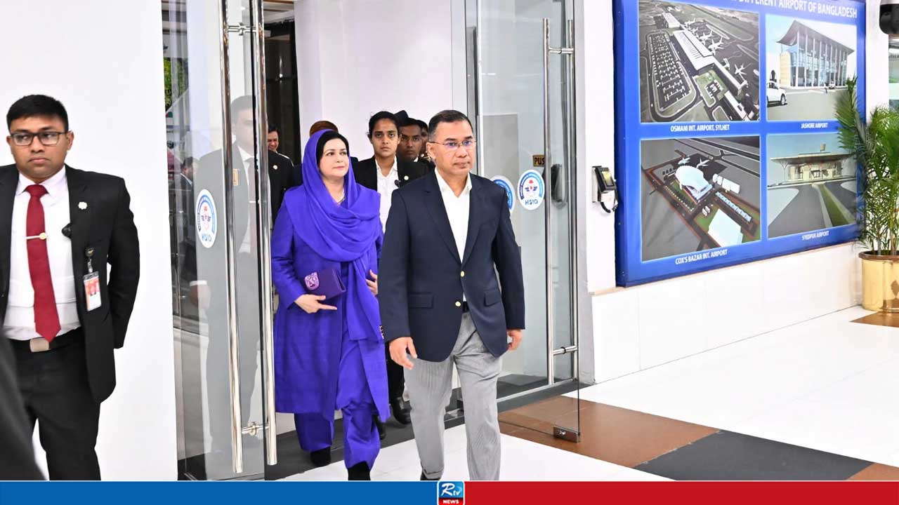 Prime Minister Tarique Rahman en route to the United States