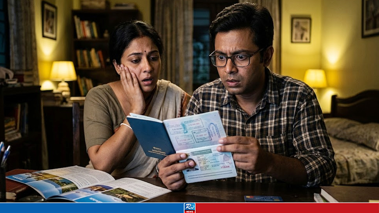 স্ত্রীকে না জানিয়ে প্রেমিকার সঙ্গে বিদেশ ভ্রমণের পরিকল্পনা, পাসপোর্টেই সব ফাঁস