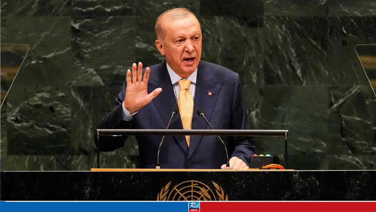 Turkey's Erdogan Accuses Israel of 'Genocidal Mindset' against Palestinians