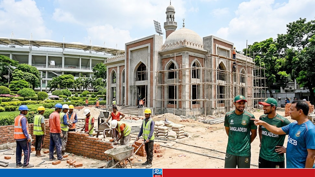 ক্রিকেটারদের জন্য মসজিদ নির্মাণ করছে বিসিবি