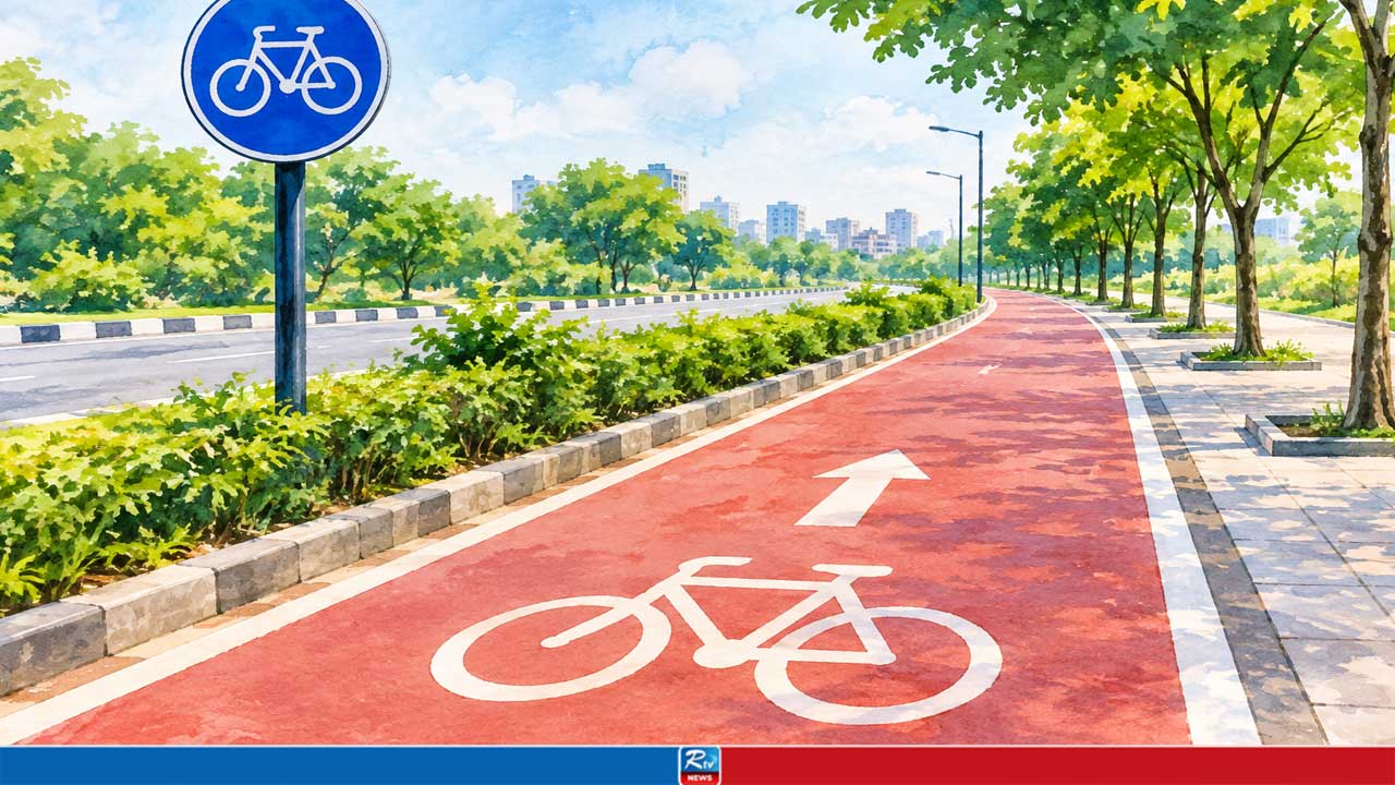 তৈরি হচ্ছে দেশের প্রথম সাইকেল ট্র্যাক