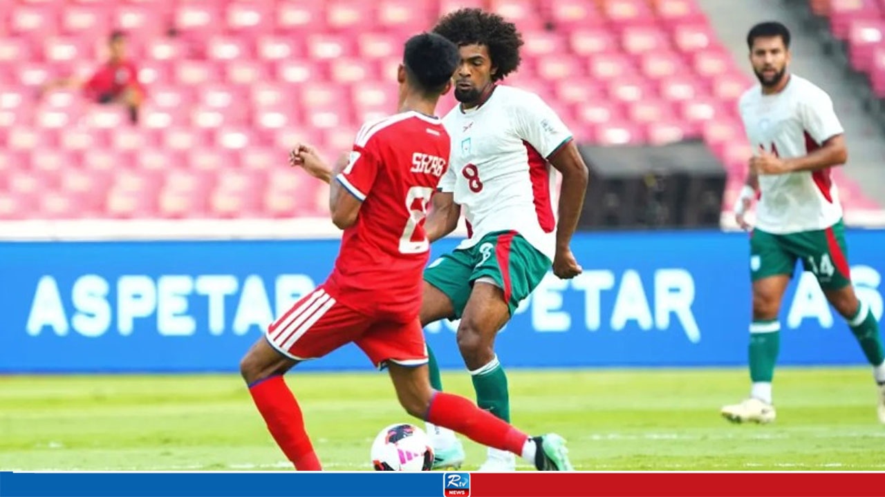 Bangladesh Suffer 1-0 Defeat to Singapore in ASEAN Cup
