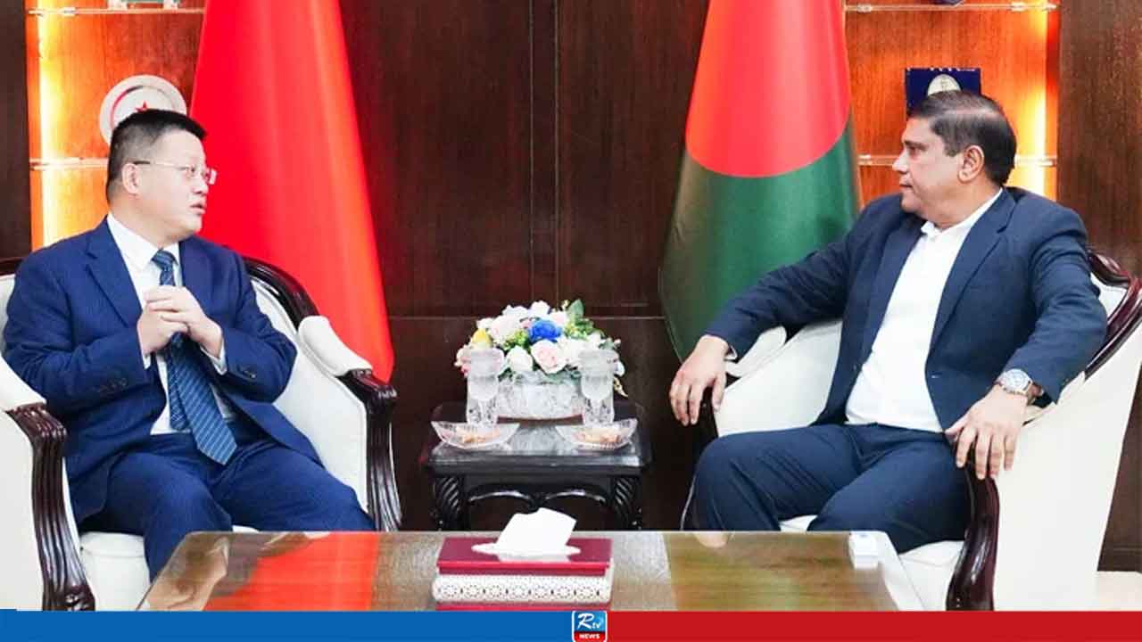 প্রতিরক্ষা উপদেষ্টার সঙ্গে চীনের রাষ্ট্রদূতের বিদায়ী সাক্ষাৎ