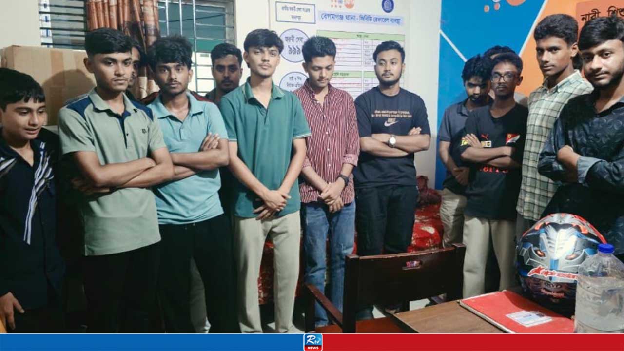 কিশোর গ্যাং বিরোধী অভিযানে নোয়াখালীতে আটক ৬৮