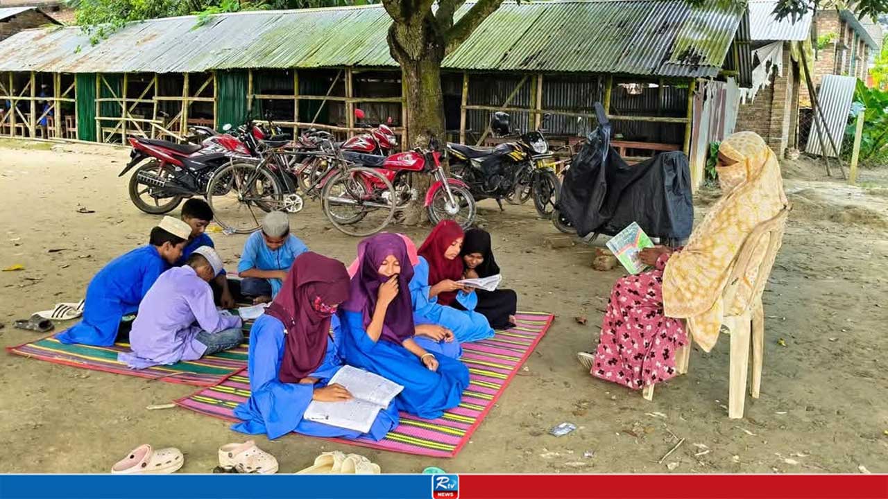 পোল্ট্রি খামারের দুর্গন্ধে খোলা আসমানে শিক্ষার্থীরা, মন গলছে না প্রবাসীর স্ত্রীর