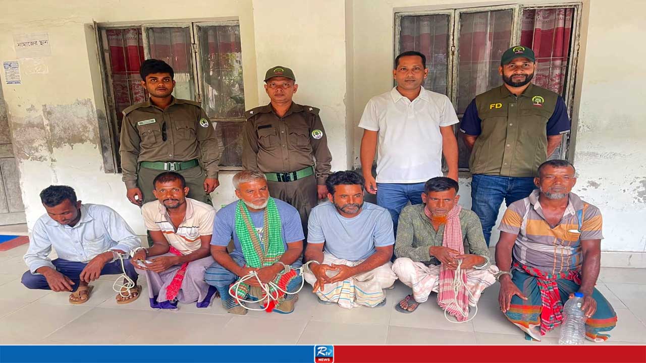 জেলের ছদ্মবেশে সুন্দরবনে হরিণ শিকারের পাঁয়তারা, আটক ৬