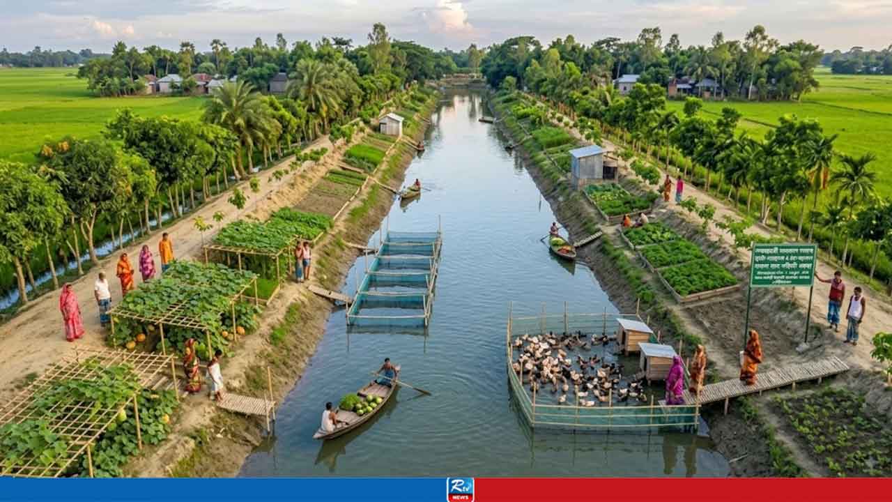 ‘মডেল খাল’ কর্মসূচিতে বহুমুখী সম্ভাবনার নতুন দিগন্ত