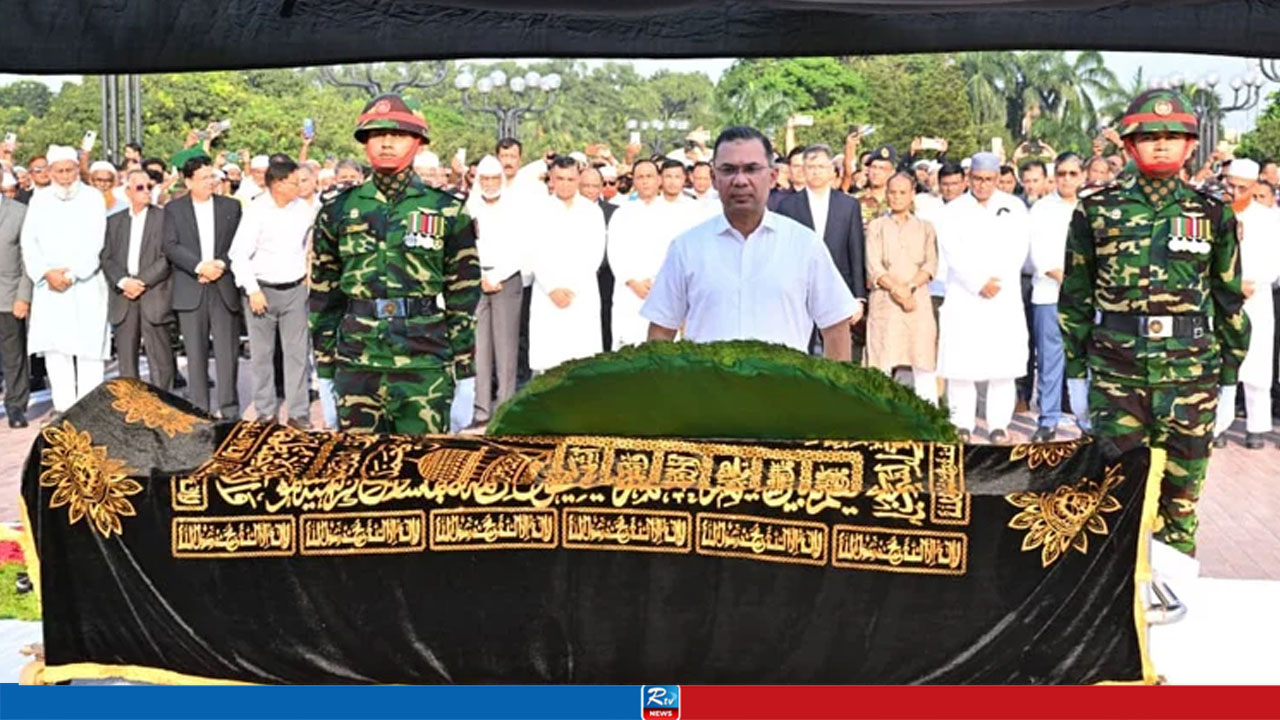 PM Pays Final Respects to Former Deputy Minister Abdul Hai at Jatiya Sangsad
