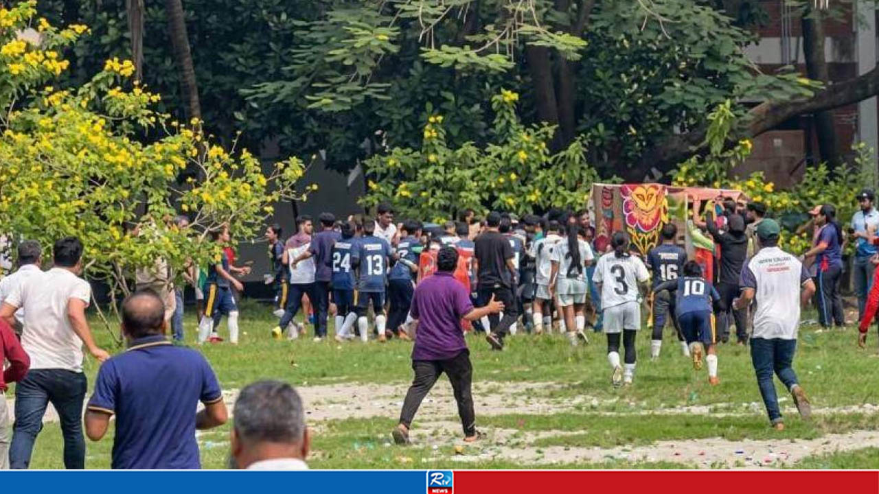যবিপ্রবির খেলোয়াড়দের পেটালেন জাতীয় বিশ্ববিদ্যালয়ের মেয়েরা