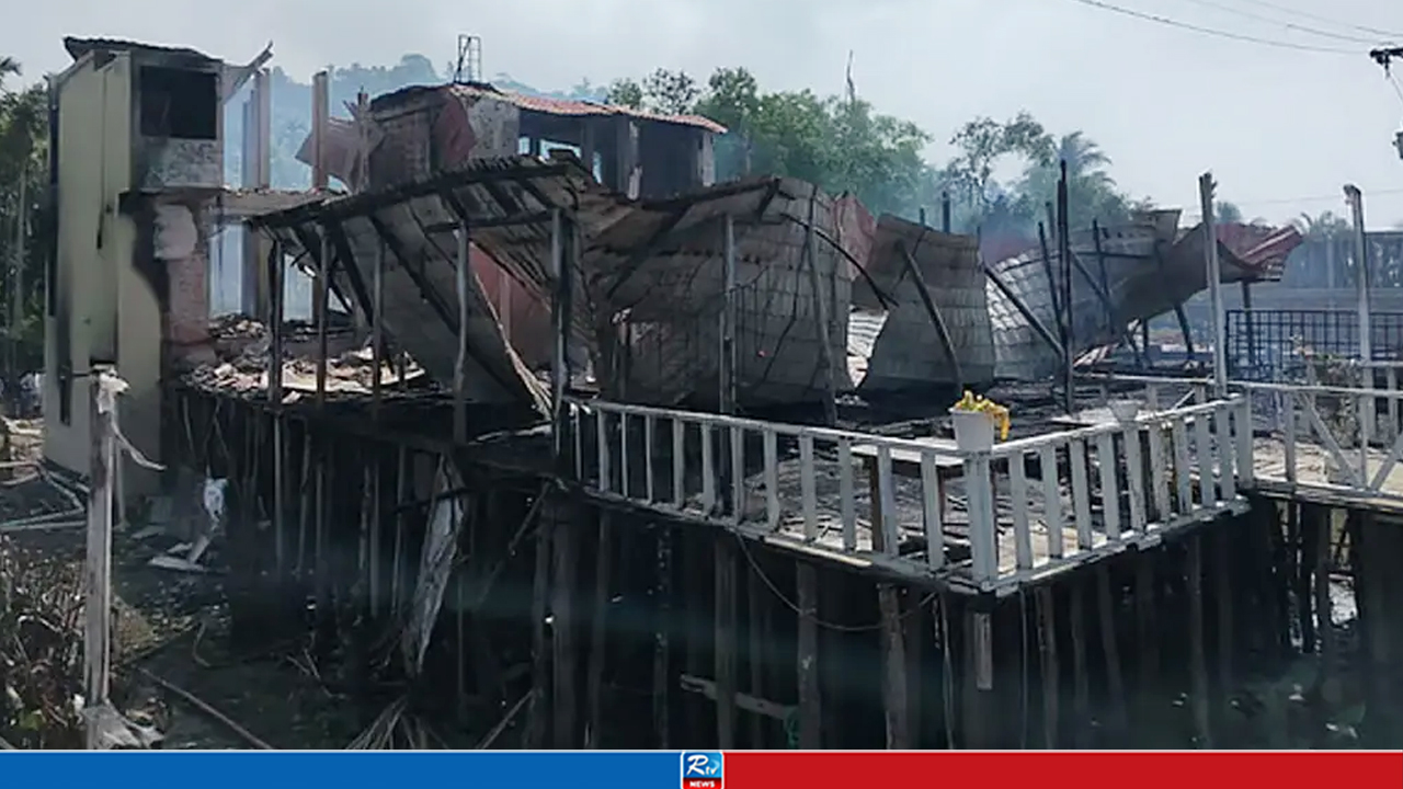 প্রাণ বাঁচাতে রিসোর্টের দরজা-জানালা ভেঙে বের হন পর্যটকরা