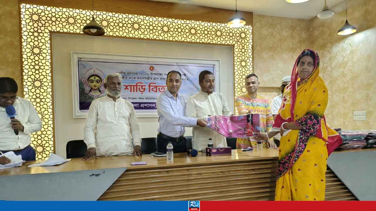 দুর্গাপূজা উপলক্ষে চুয়াডাঙ্গায় প্রধানমন্ত্রীর উপহার