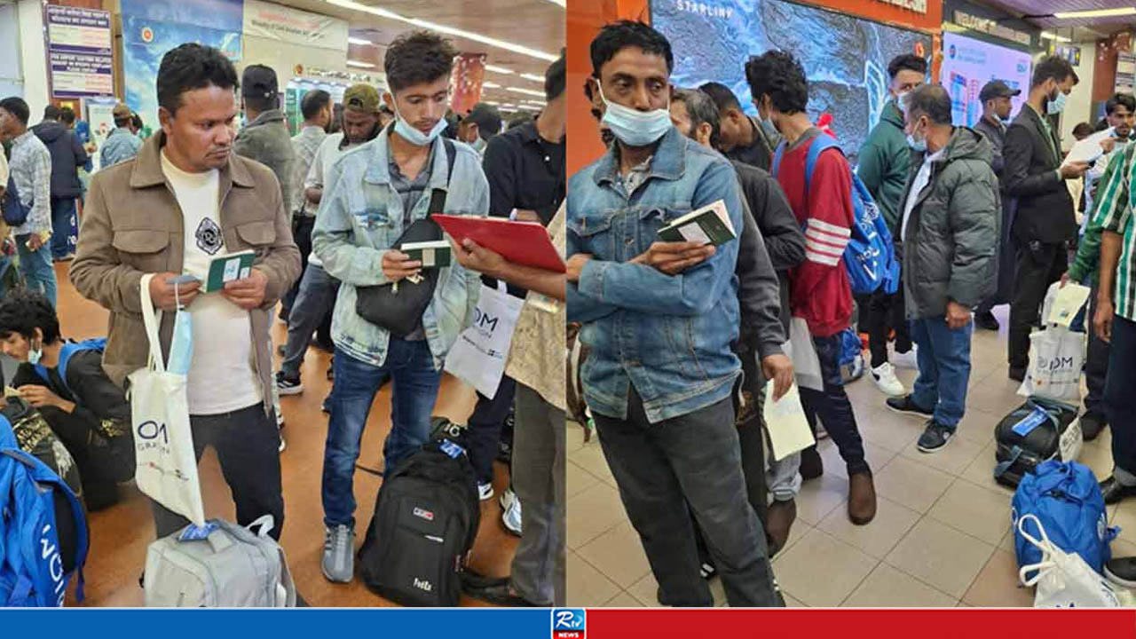 লিবিয়া থেকে স্বেচ্ছায় দেশে ফিরলেন ১৭৪ বাংলাদেশি
