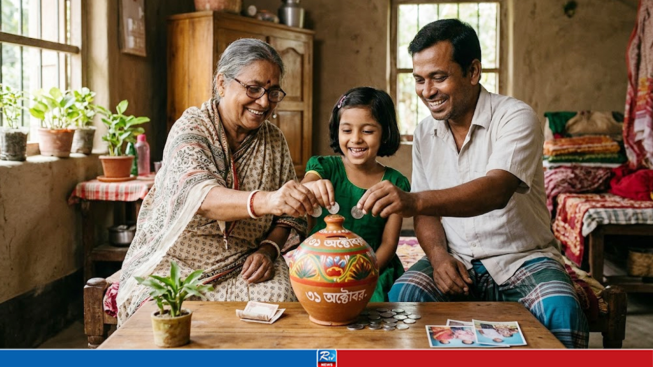 আজ বিশ্ব সঞ্চয় দিবস